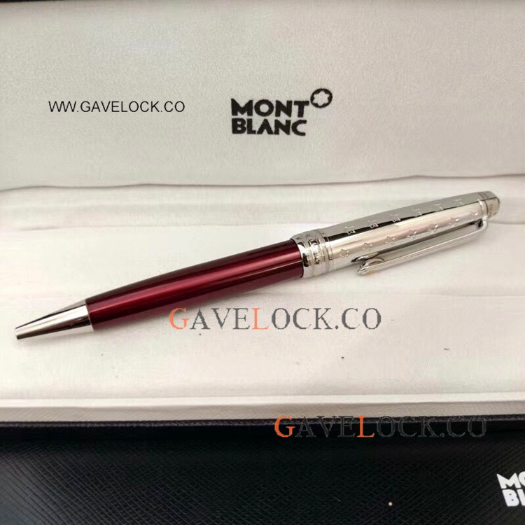 New Copy Montblanc Le Petit Prince Red Silver Ballpoint